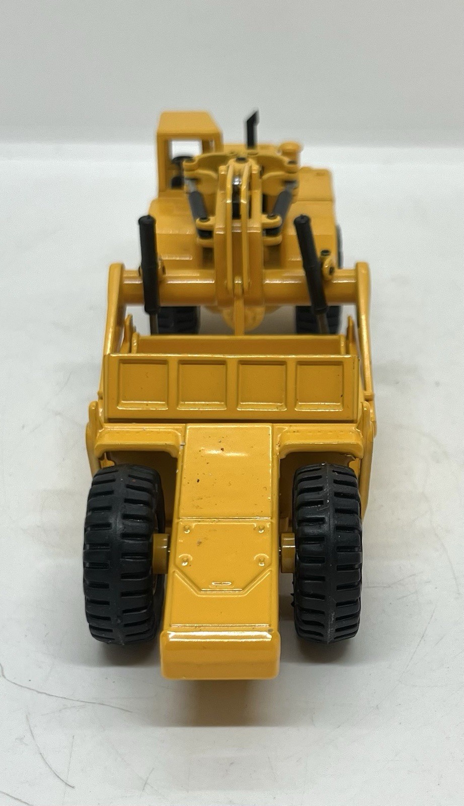 Lot Of 4 Joal Compact Diecast Cat Caterpillar C-591 Pipe Layer Crane Scraper