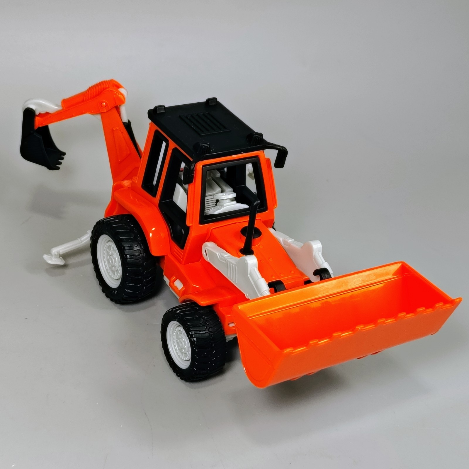 Driven by Battat WH1009Z Mini Backhoe Loader Vehicle Orange