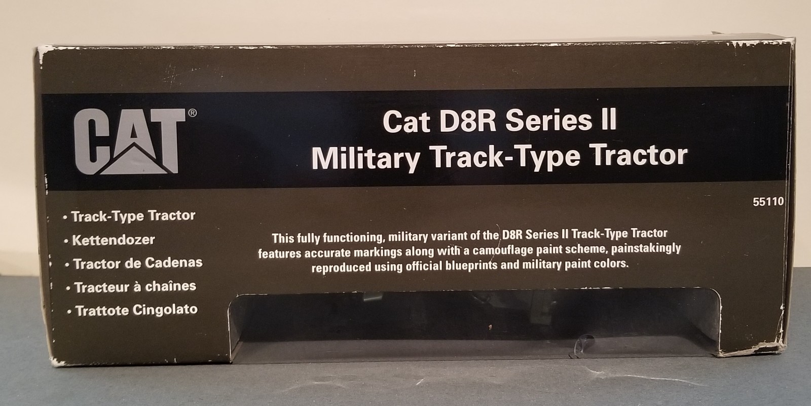 CAT D8R Series II MILITARY TRACK-TYPE TRACTOR NORSCOT 1:50 scale