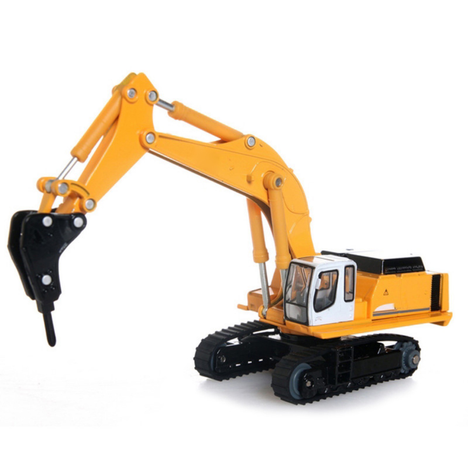 Alloy 1/87 Tracked Broken Machine Construction Vehicle Model Birthday Gift