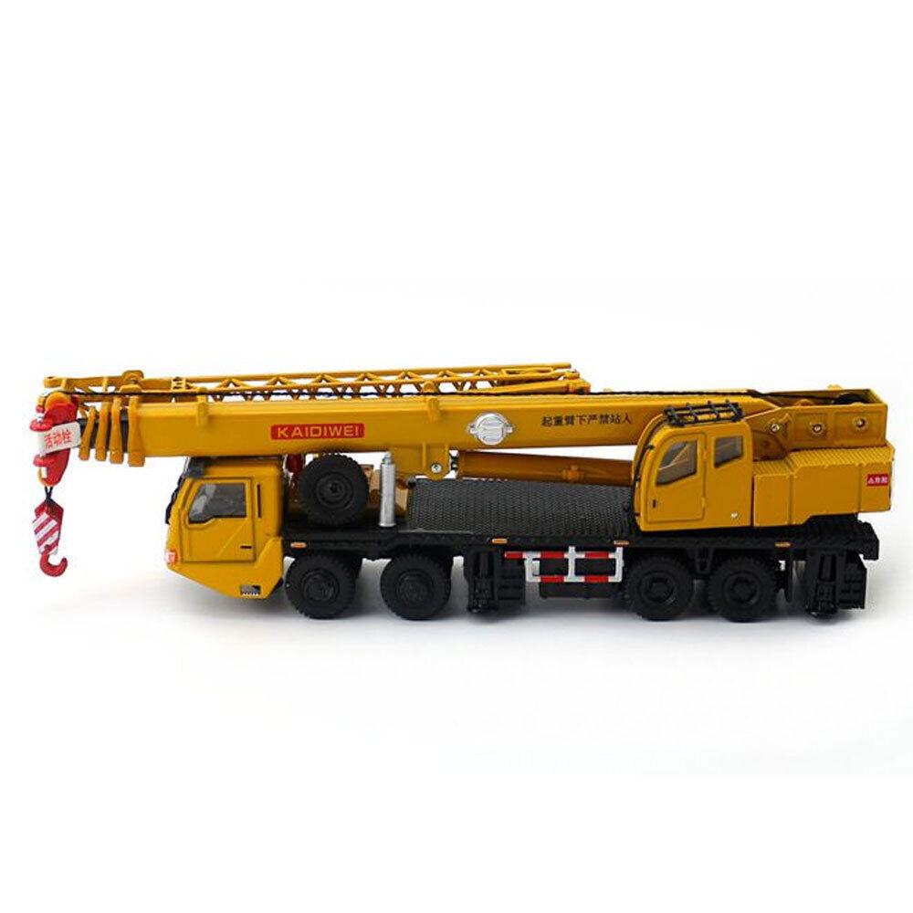 1:55 Crane Truck Construction Vehicle Model Diecast Engineering Toys Kids Gift