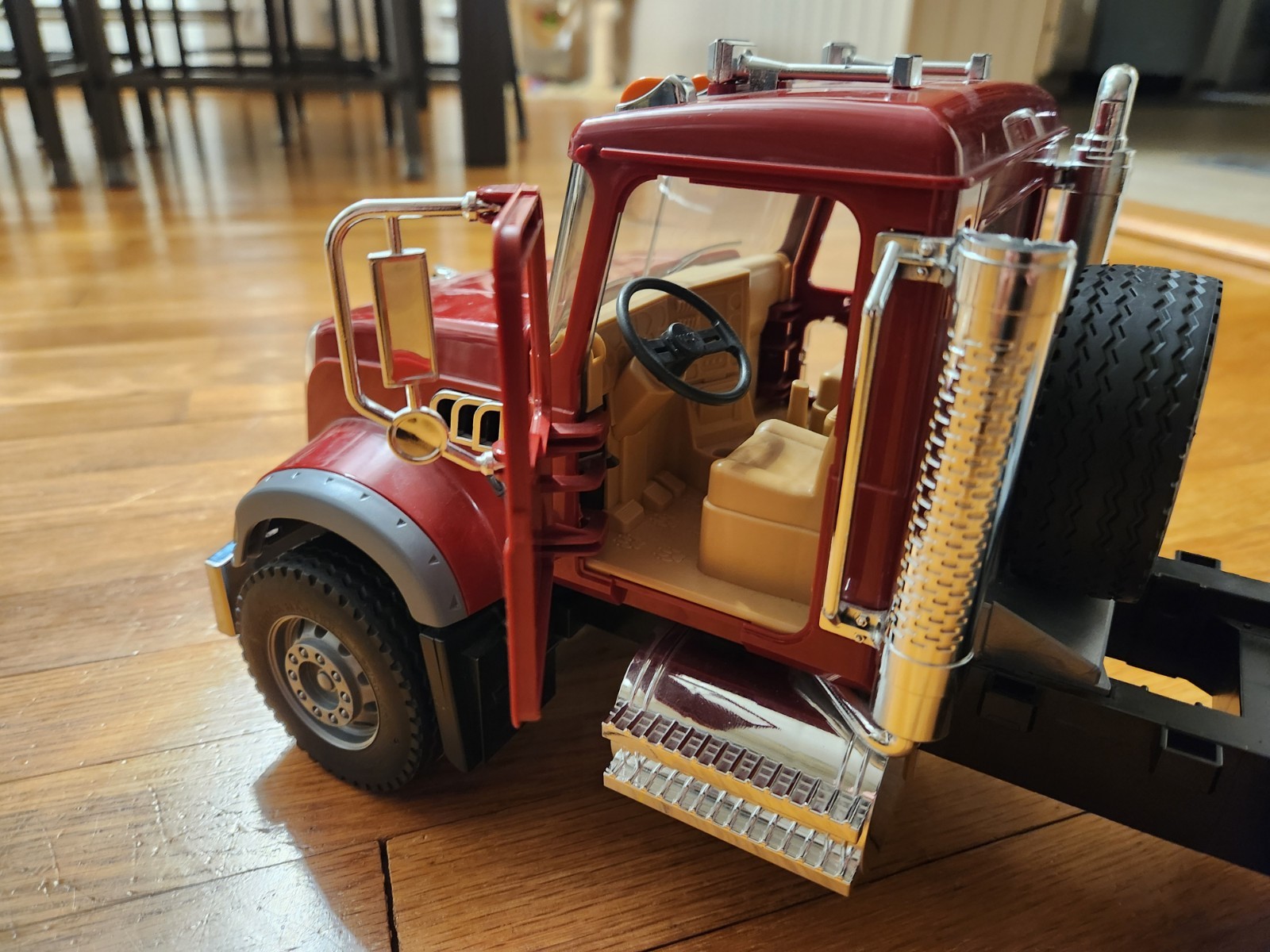 BRUDER Mack Granite Truck Semi Cab 1:16 2007 Made in Germany Tractor Trailer