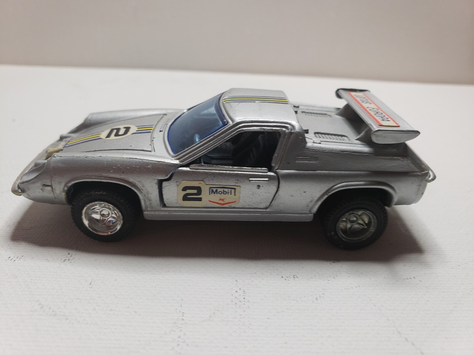 Lotus Europa Shinsei Mini Power 1:37 Scale Jet Machines Silver. Vintage 1980’s
