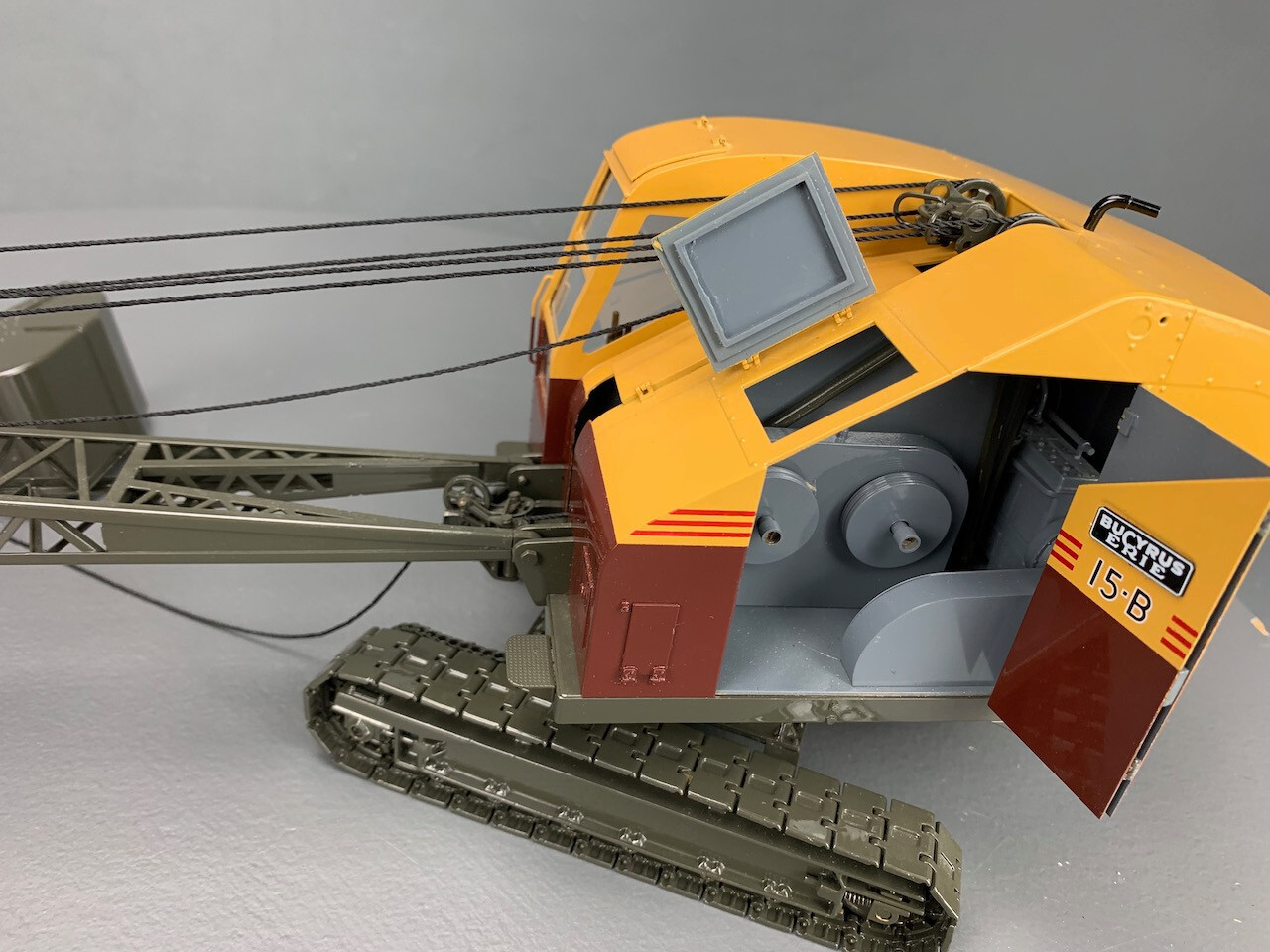 1/24 Classic Construction Models Brass Bucyrus Erie 15-B Dragline G0713 LZ