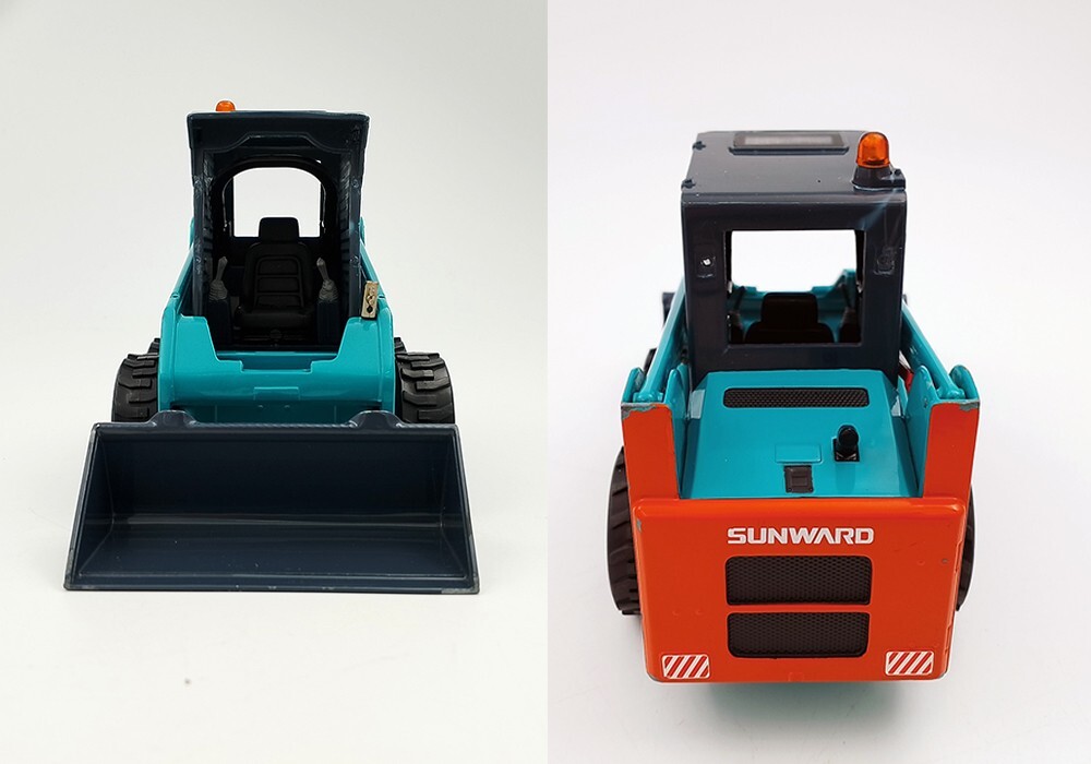 SUNWARD SWL2810 1:20, skid steer loader, construction, like bobcat, earthmoving