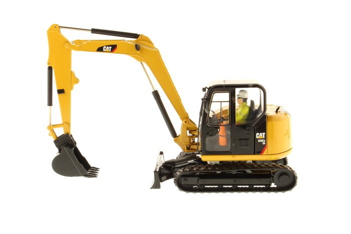 DIECAST MASTERS,Mini-excavator CATERPILLAR 308E2 CR SB with BRH and auger and…