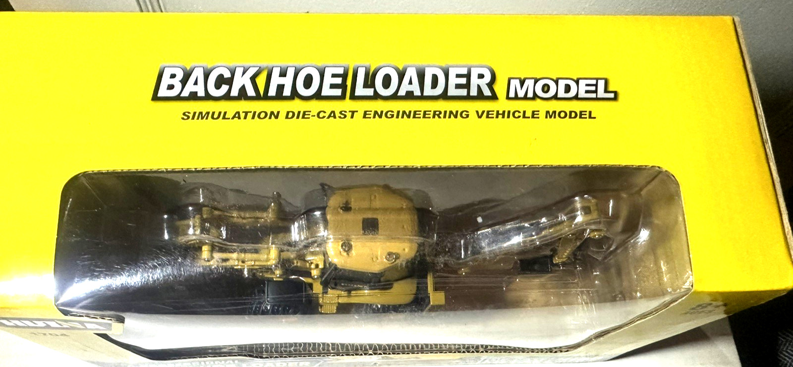 HUINA 1704 Professional Back Hoe Loader Diecast Scale 1:50
