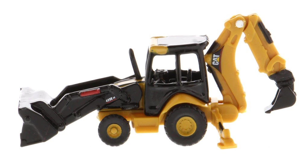 DIECAST MASTERS – CATERPILLAR 420E Mini Backhoe – – DCM85973