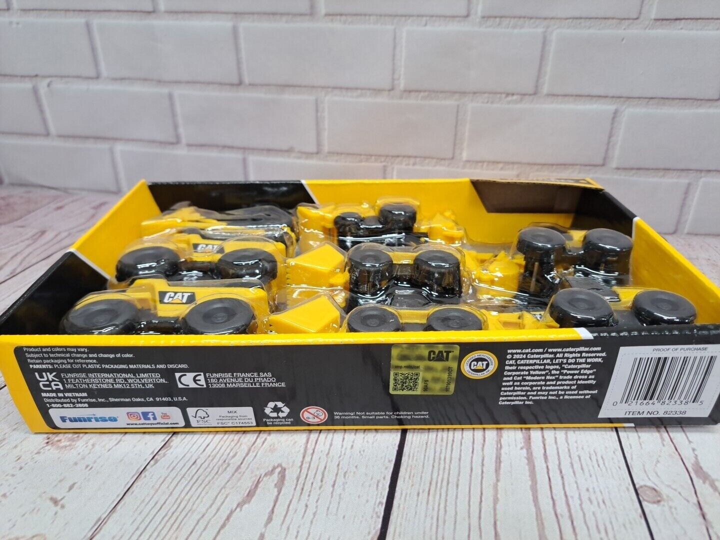 Cat Little Machines Construction Vehicle Toy Set For Kids Ages 3+