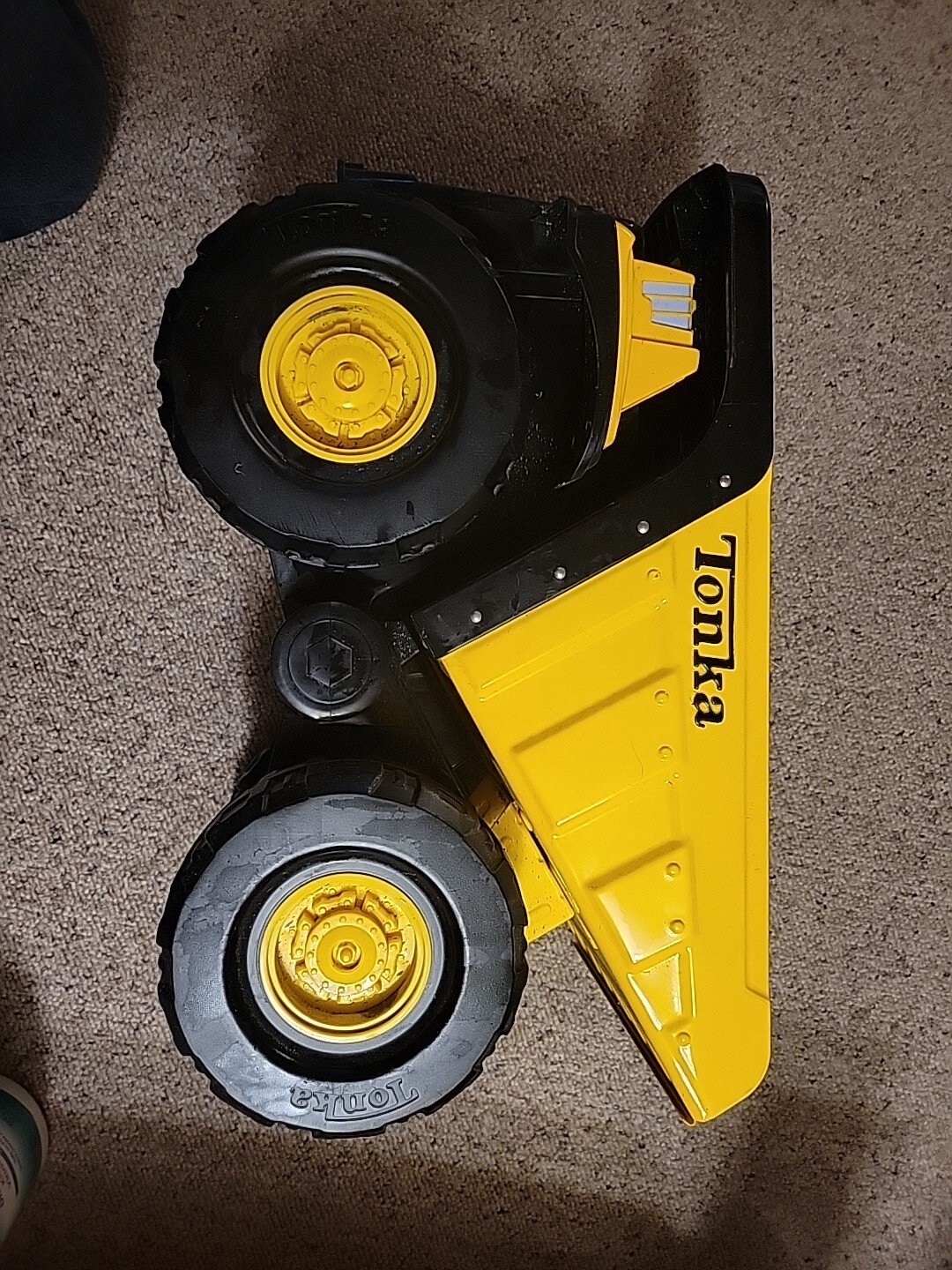 Genuine TONKA Hasbro LARGE Yellow Dump Truck Handle Dump Bed (#C-239A)