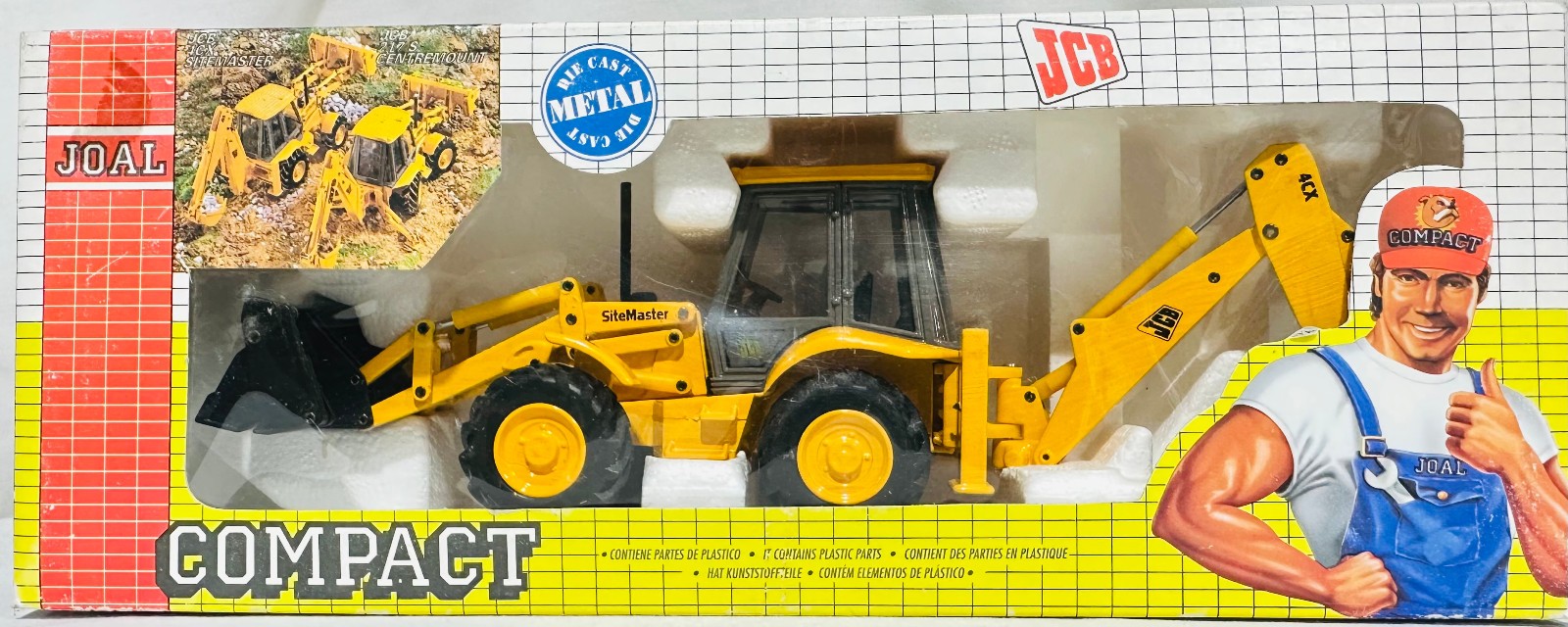 JCB 217 S Centremount Backhoe Loader By Joal 1/35th Scale