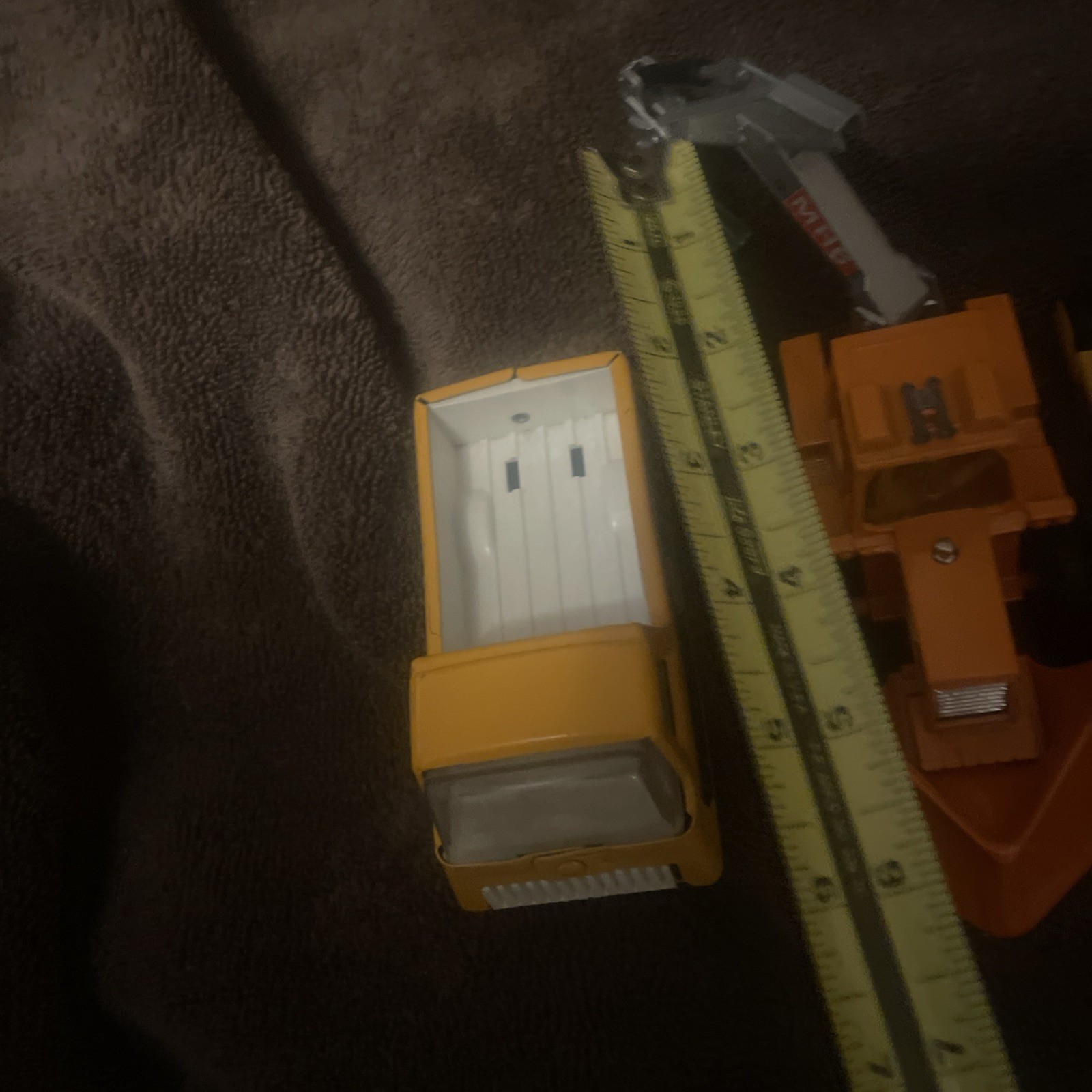 2 Tonka & Matchbox Collectible Toys (1970s): Excavator-Front Loader-Pick Up
