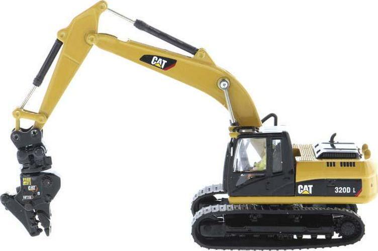 CAT Caterpillar 320D Hydraulic Excavator w/ Multiple Work Tools (High Line 1:87