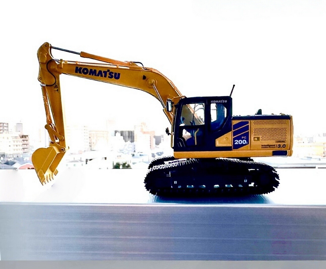 1/50 Scale KOMATSU PC200i-12 Hydraulic Excavator Diecast Model Toy Collection