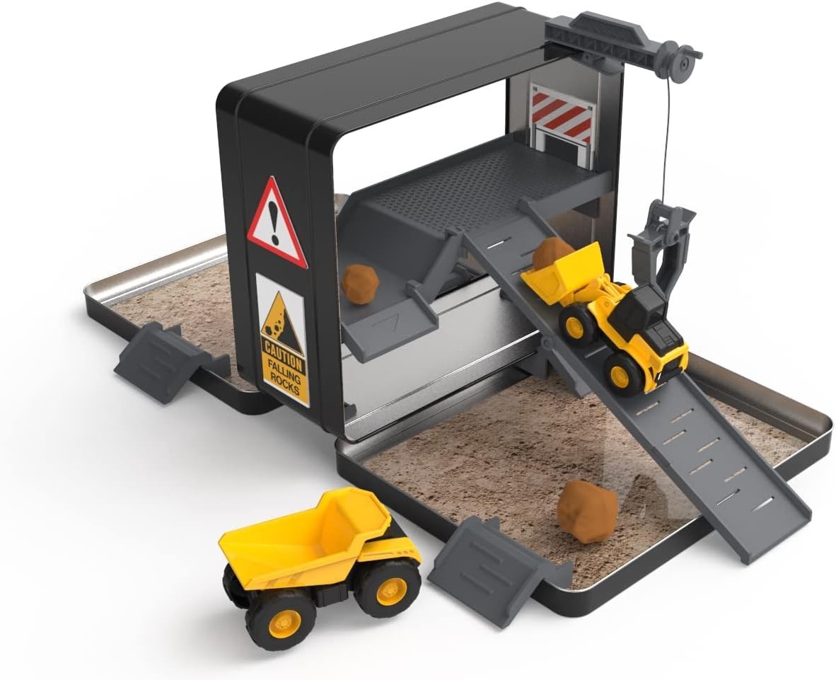 CAT Store N Go Construction Playset – Portable Multi-Level Jobsite for Kids