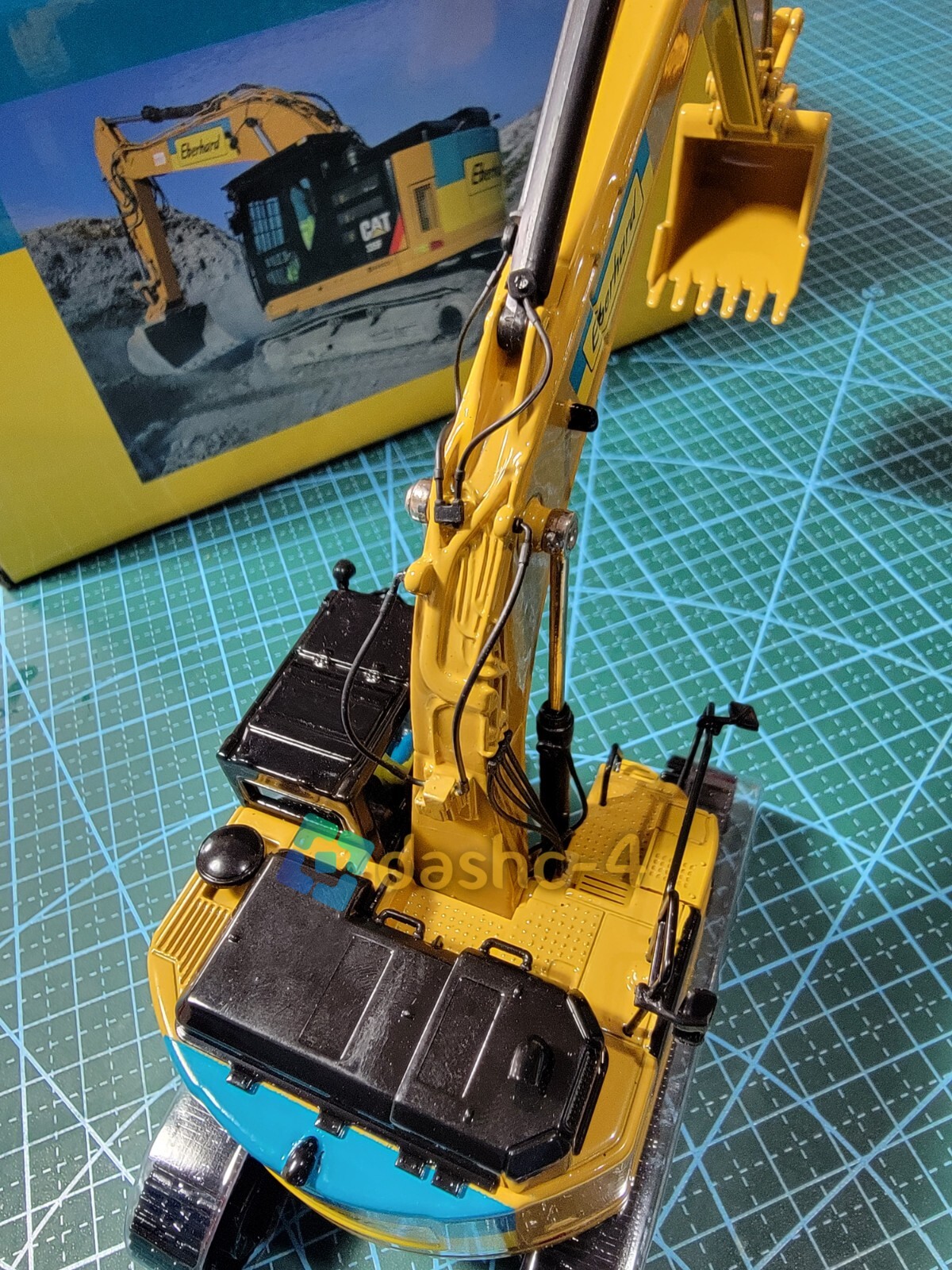 Caterpillar Cat 335F L Excavator Eberhard 1/50 Scale Diecast Masters DM85925E Ne