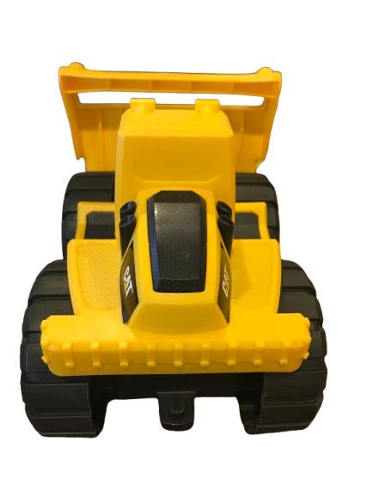 BULLDOZER • Caterpillar CAT Tough Tracks Construction Toy Yellow 7″x5″