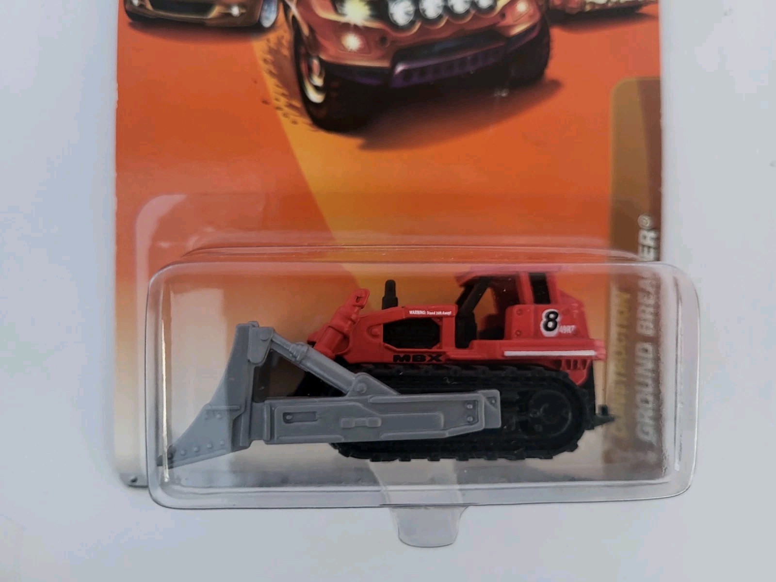 2010 Matchbox #42 Ground Breaker Bulldozer (Red) – NEW!