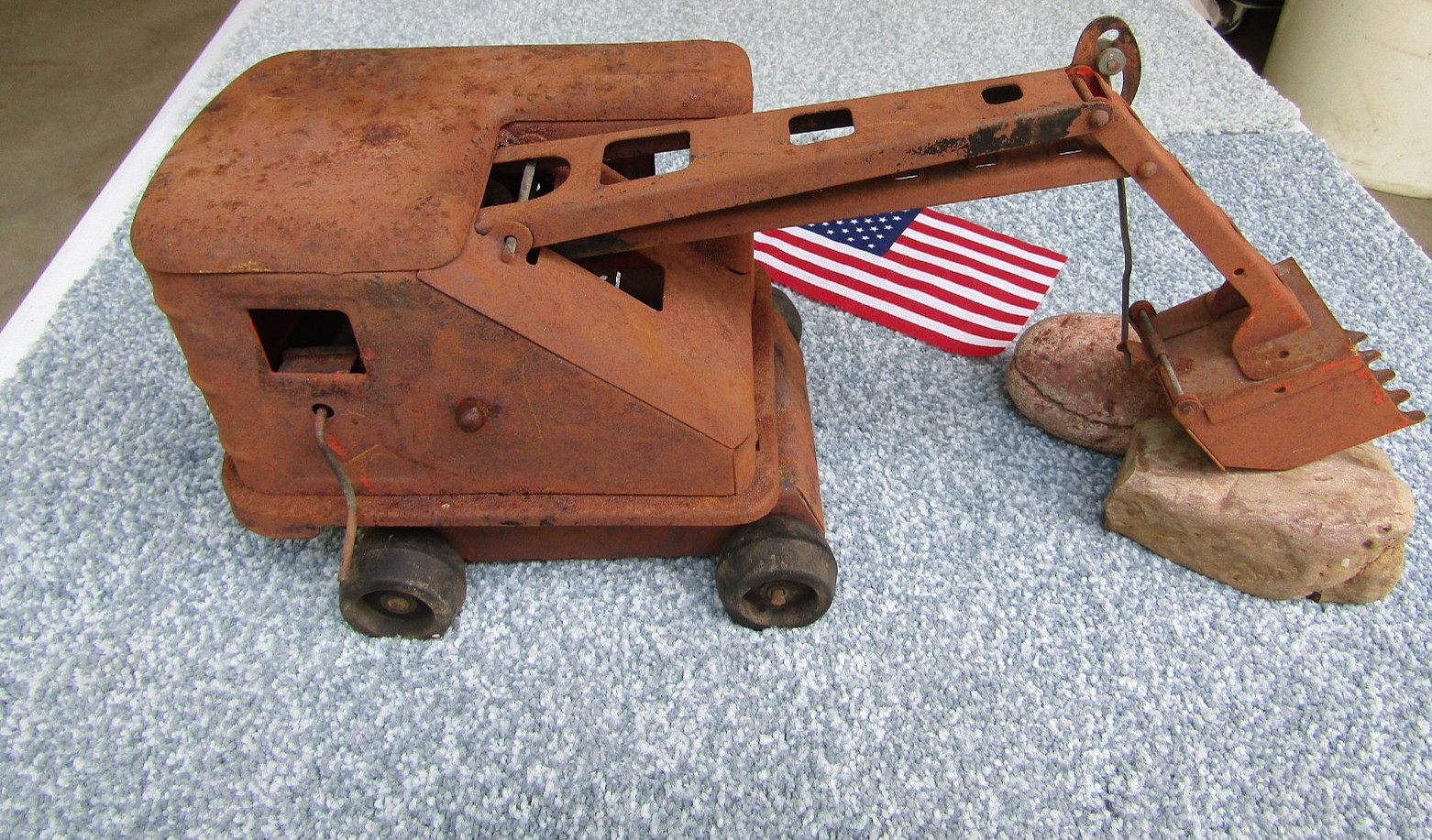 Antique Toy Steam Shovel 1930’s