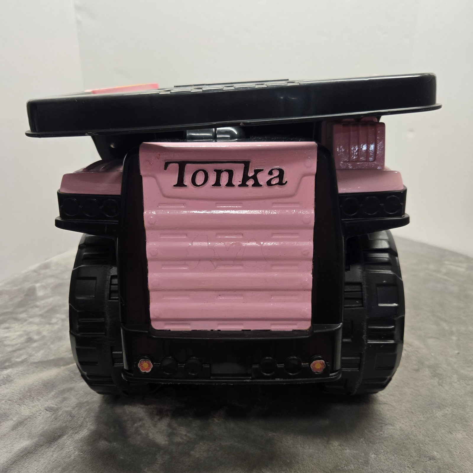 Tonka Mighty Dump Truck Pink Black Custom 2007 Hasbro Vintage Toy Vehicle