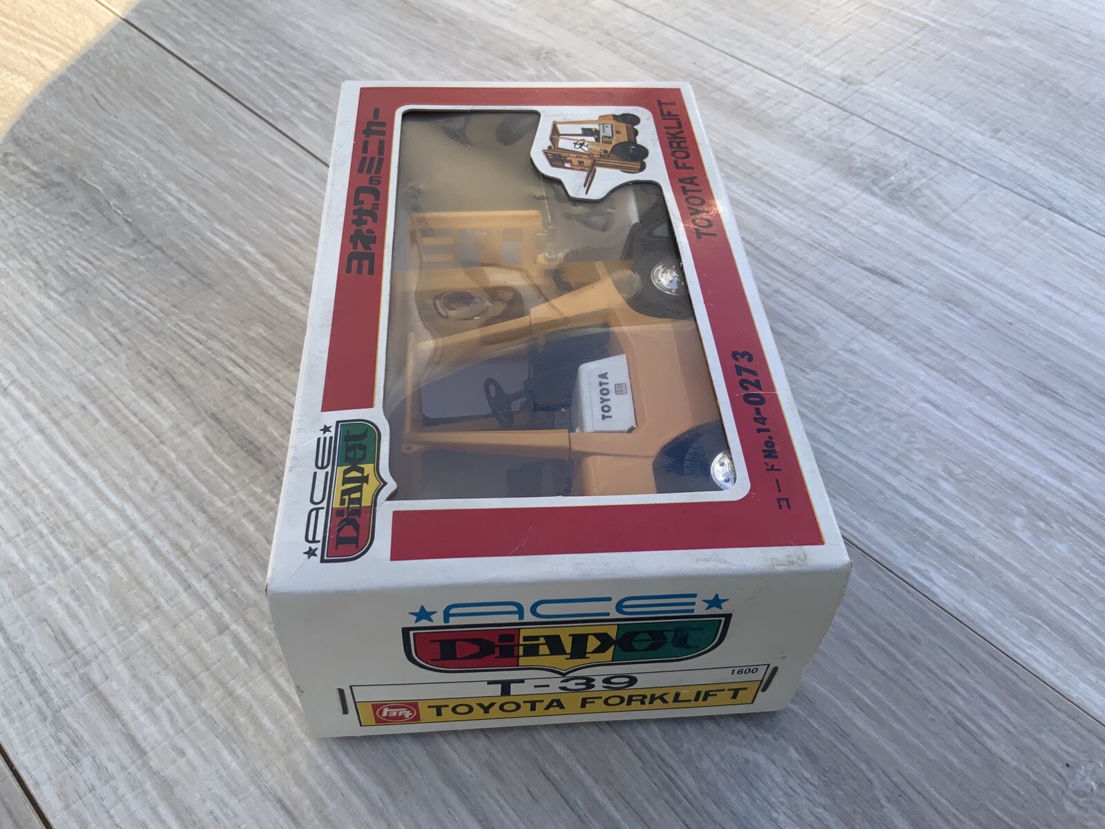 Diapet Japan 1:23 ACE TOYOTA Yonezawa Toys K-3 MIB`NEW 14-0273 T-39 Super RARE!