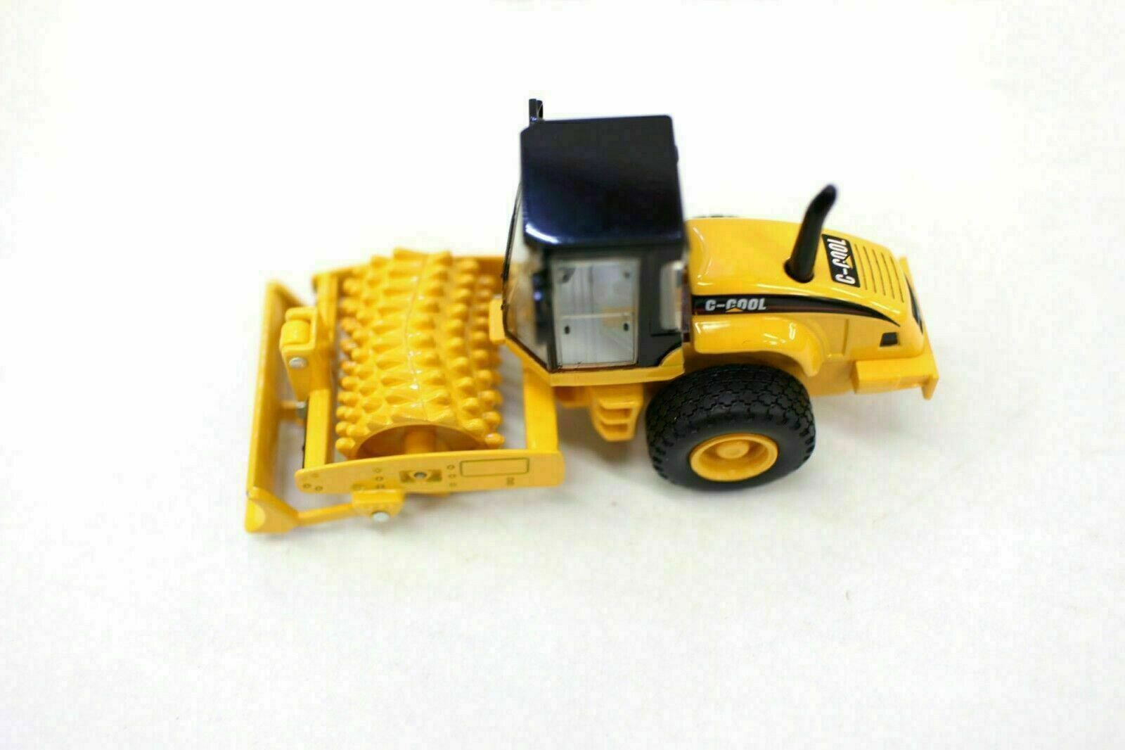US 1/64 C-COOL Padfoot Drum Vibratory Soil Compactor Road Roller Truck Car Model