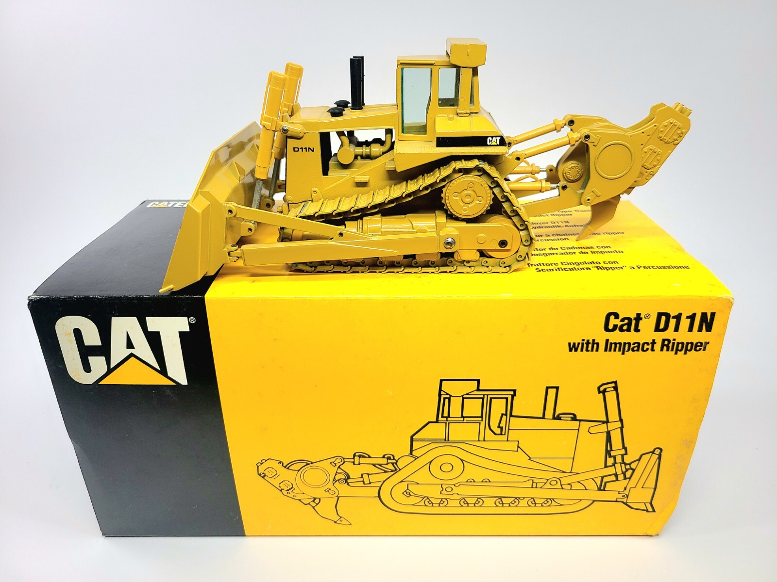 Caterpillar Cat D11N Dozer with Impact Ripper Conrad 1:50 Scale Model #2854 New