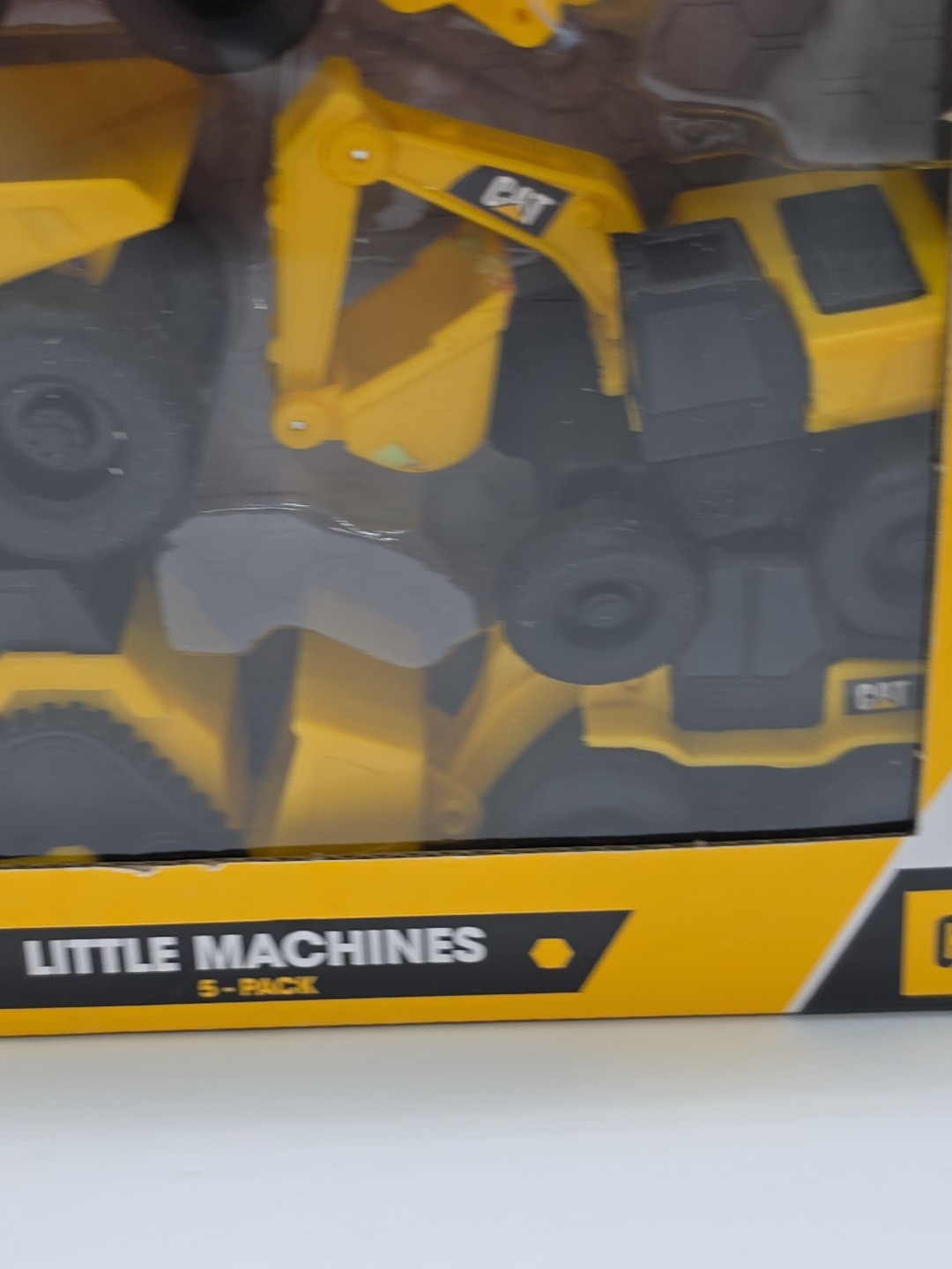 CAT Construction Toys Little Machines Truck Toy Set 5 Piece set