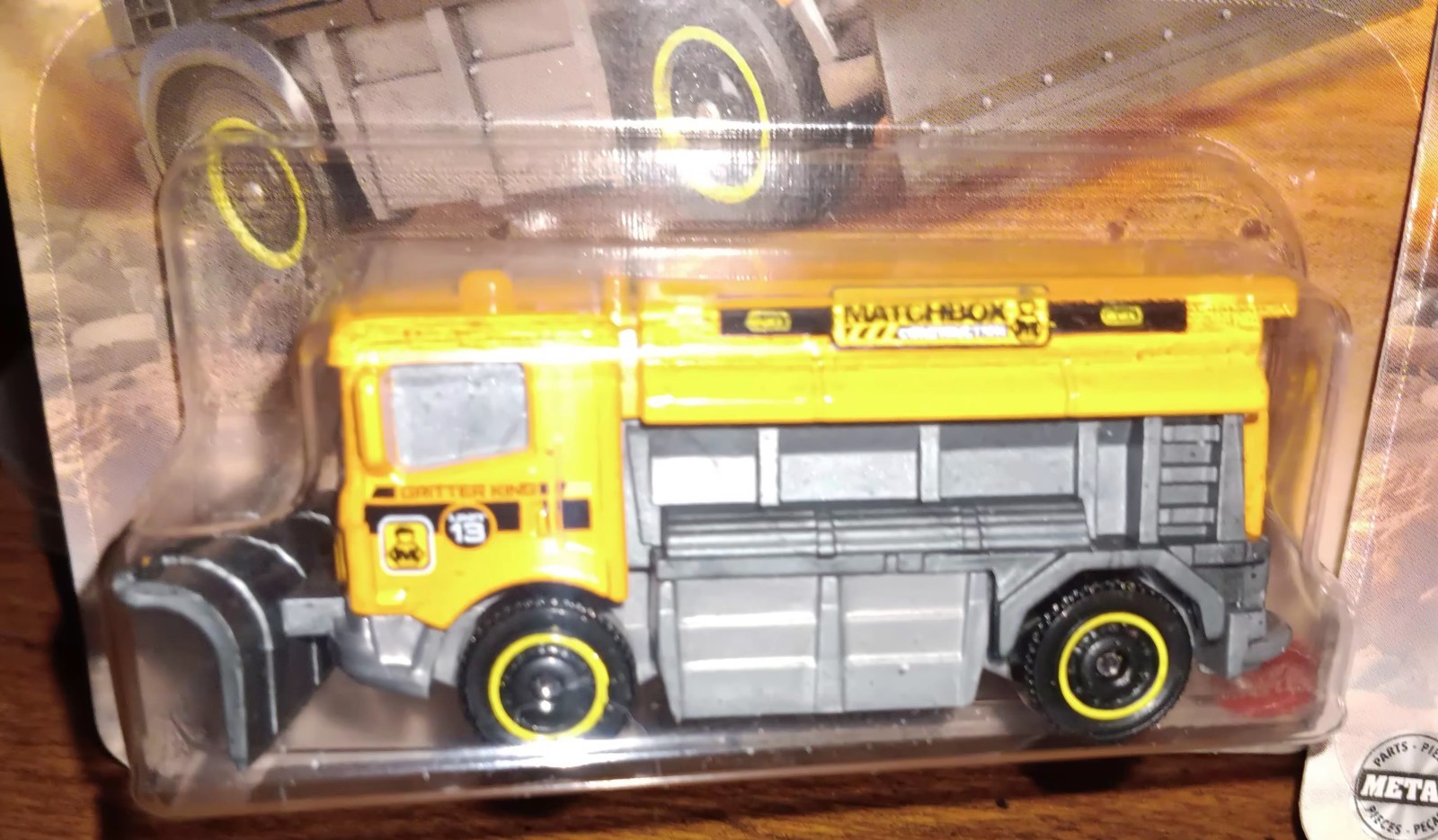 Matchbox Construction Lot 5 – 2025 National Parks Ground Grinder & Skidster