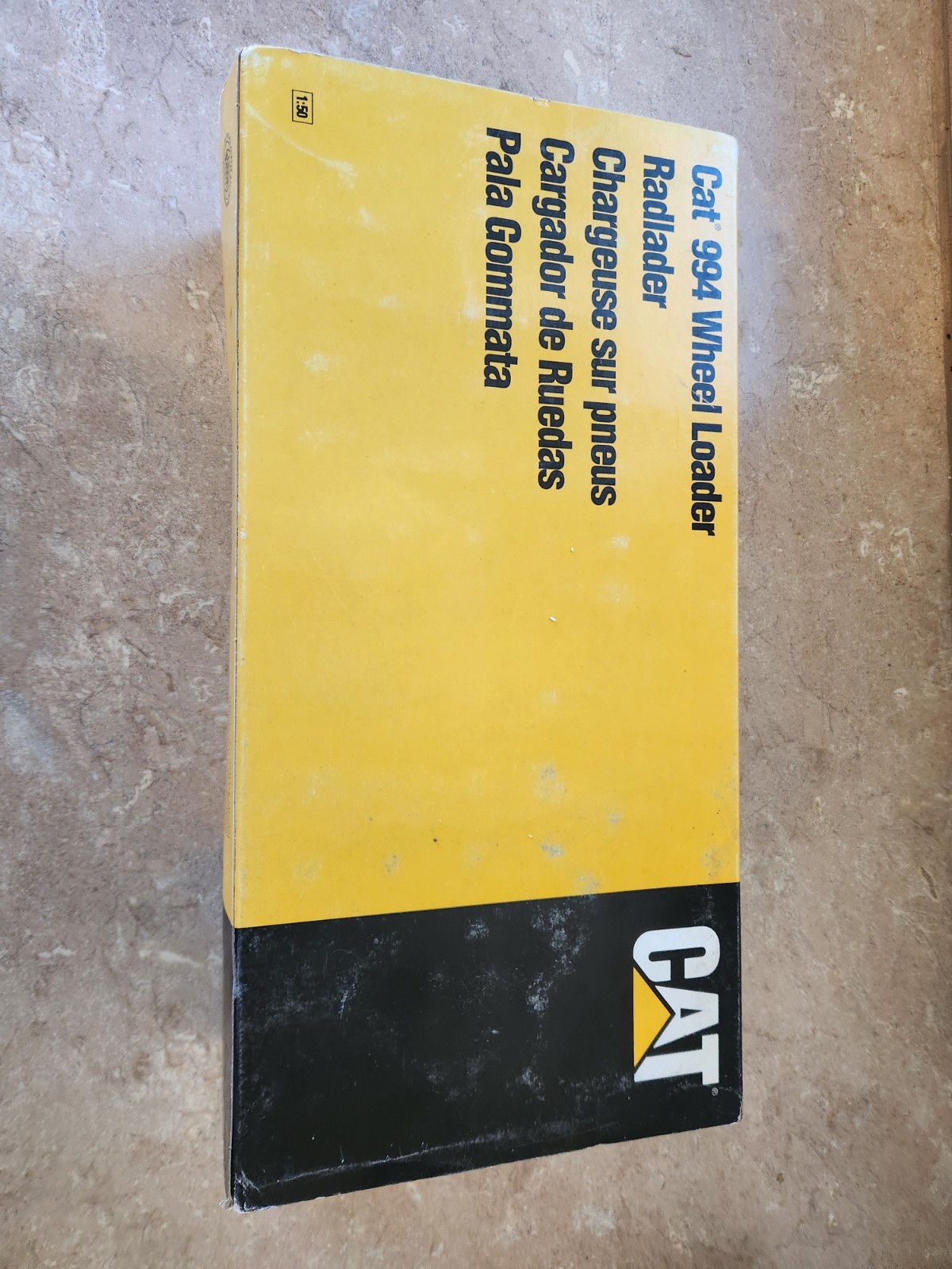 Caterpillar Cat 994 Wheel Loader – NZG 1:50 Scale Diecast Model #366 New