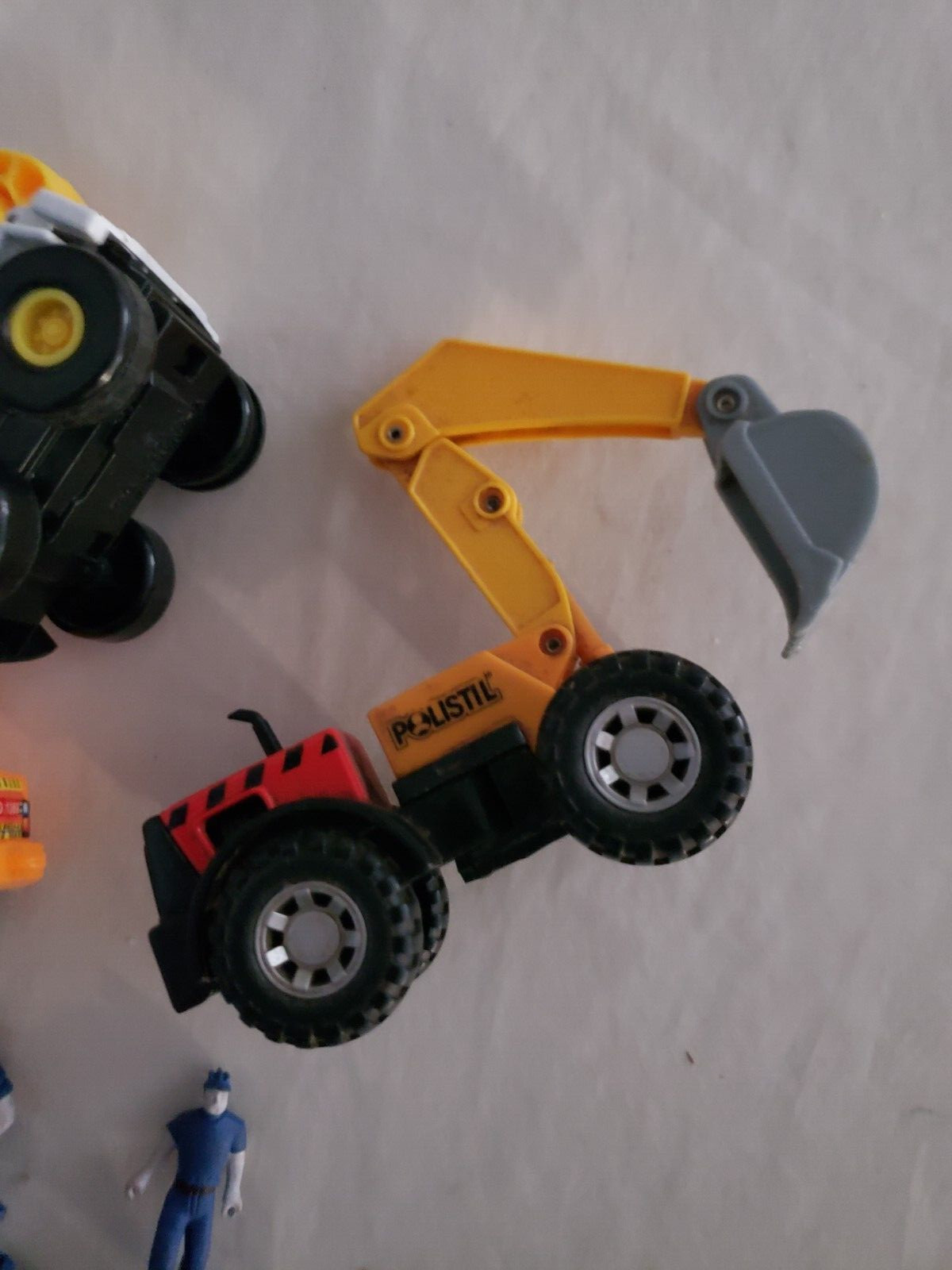 Construction Site Play Set Dump Truck CEMENT Digger Tractor Vehicle Kids