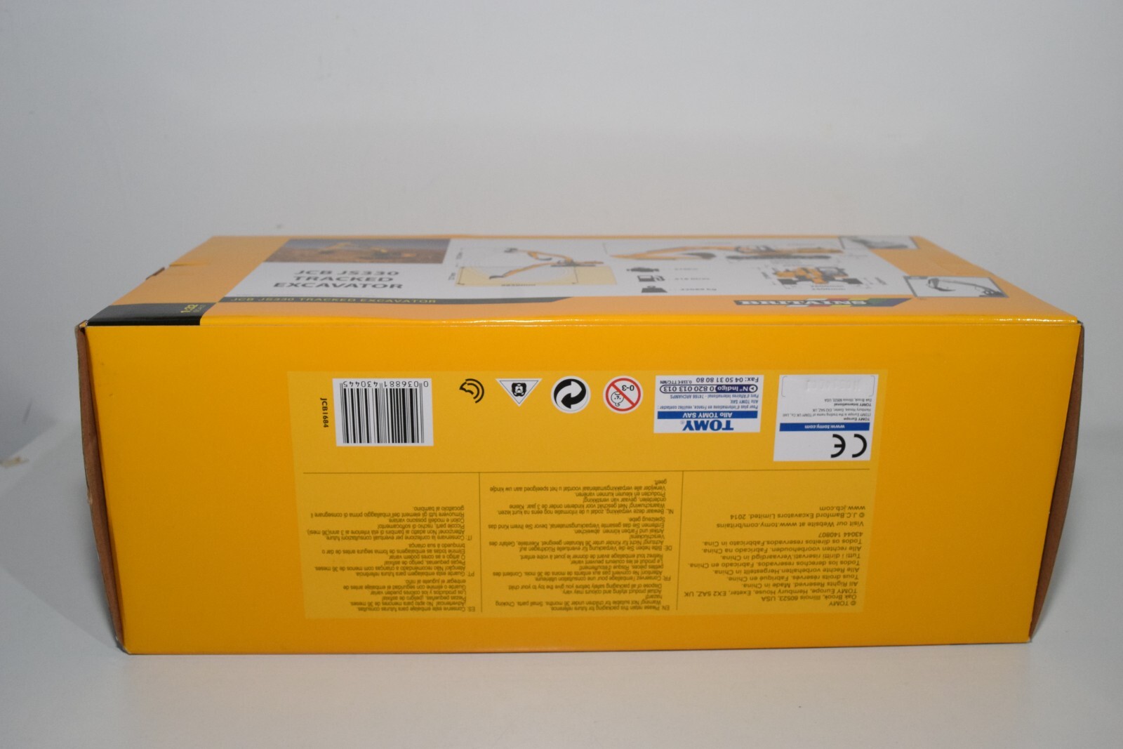 B4 1:32 BRITAINS JCB JS330 JS 330 TRACKED EXCAVATOR CRANE MIB VERY RARE!