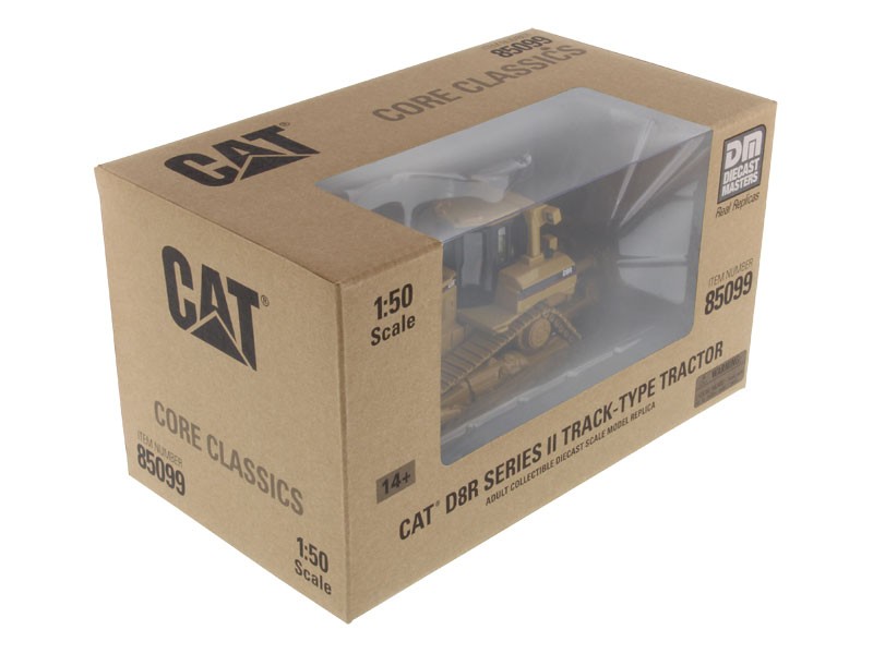 DIECAST MASTERS,Bull CATERPILLAR D8R with metal tracks with driver, 1/50, DCM…