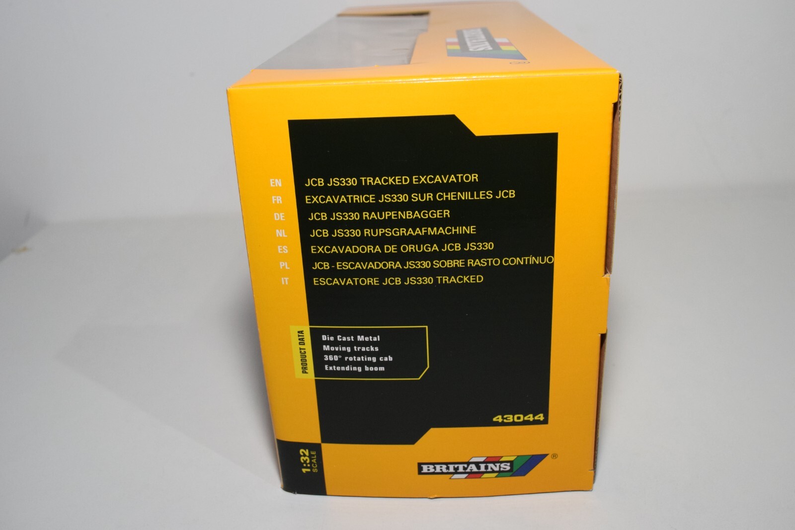B4 1:32 BRITAINS JCB JS330 JS 330 TRACKED EXCAVATOR CRANE MIB VERY RARE!