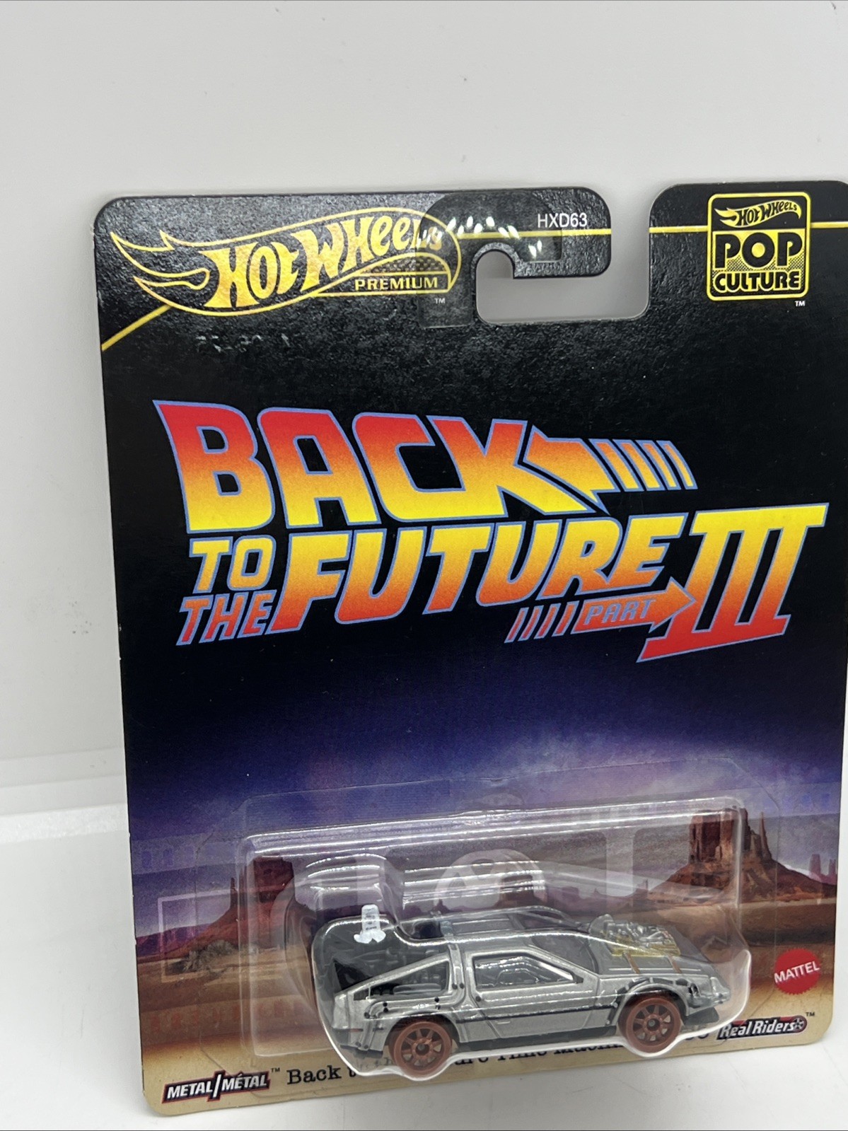 Hot Wheels Premium Pop Culture Back to the Future Part III Diecast Car