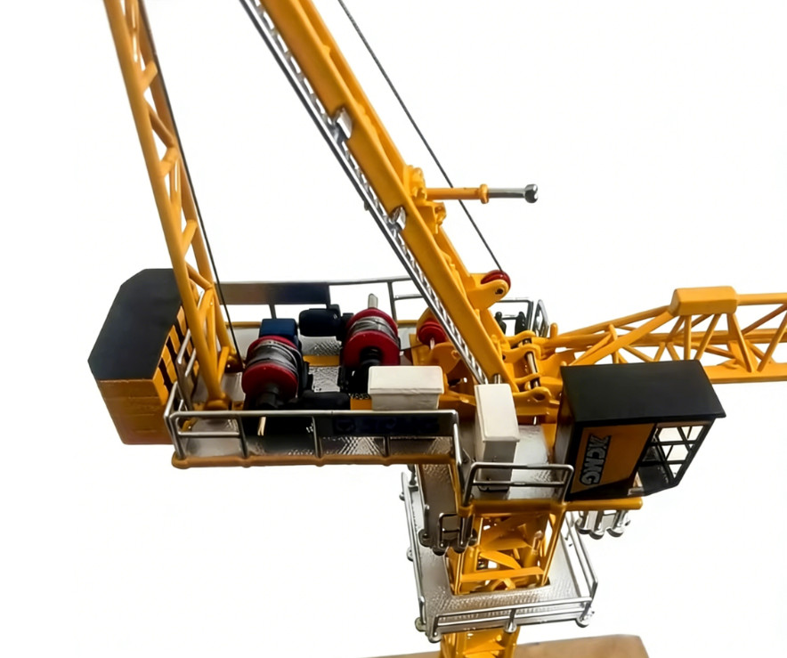 1:100 72CM XCMG XGL190-14S Luffing Tower Crane Constuct Equipment Diecast Model