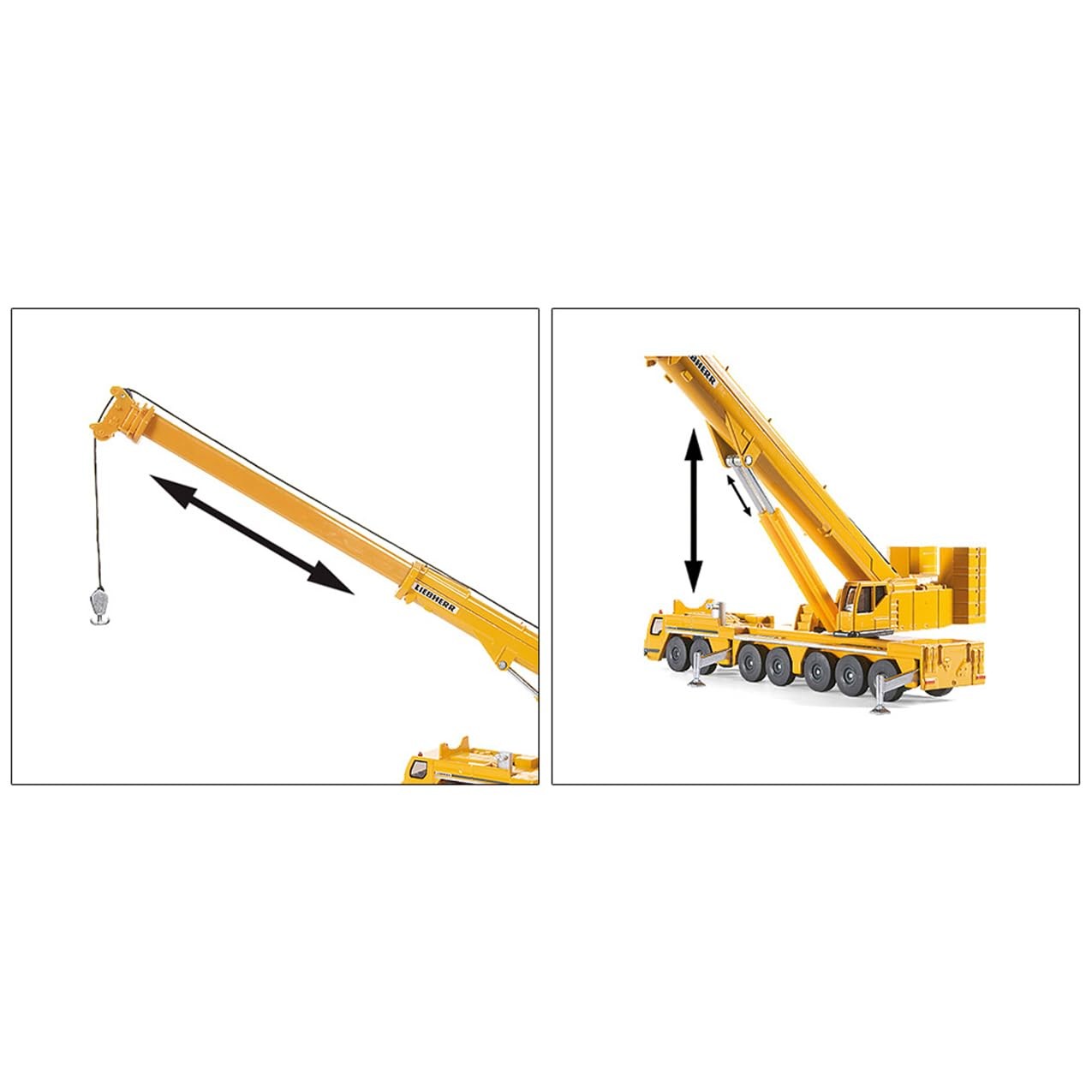 Siku 1:87 Liebherr Mobile Crane(Colors May Vary)