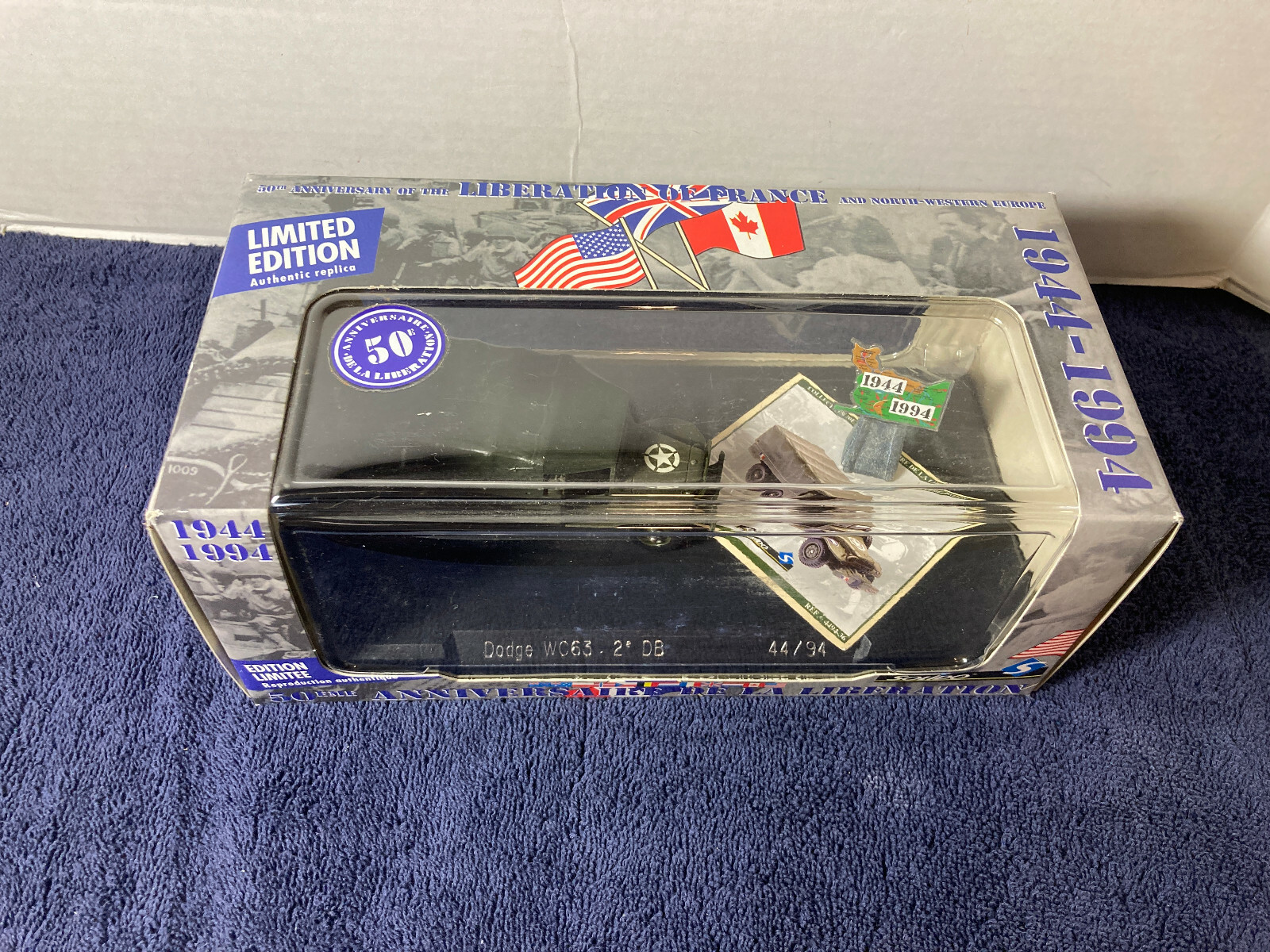 Solido 50th Anniversary (44/94) Liberation Dodge WC63 Truck – Die Cast Boxed