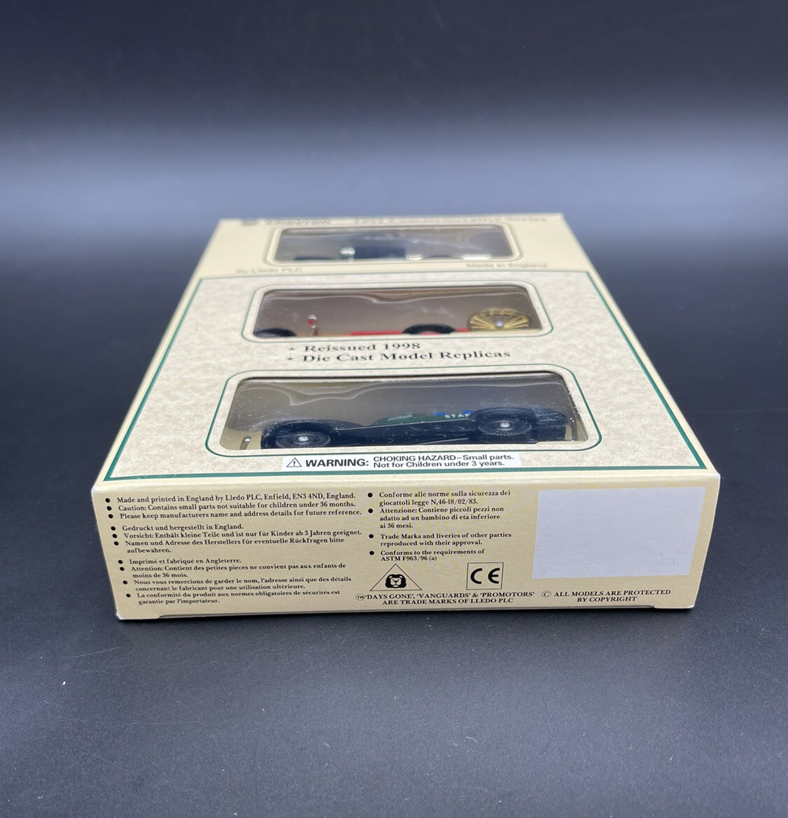 Chevron 1991 Commemorative Series Reissued 1998 3-Pack Diecast Model Replicas
