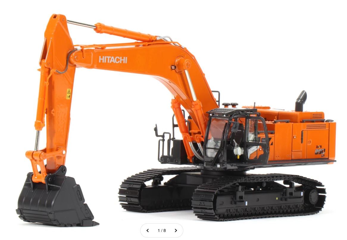 REPLICARS – HITACHI ZX890LCH-7 Crawler Excavator with Enlarged Arm – …