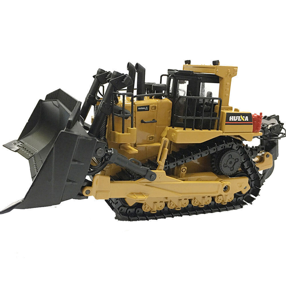 1:50 Bulldozer Truck Construction Equipment Diecast Metal Engineering Vehicle