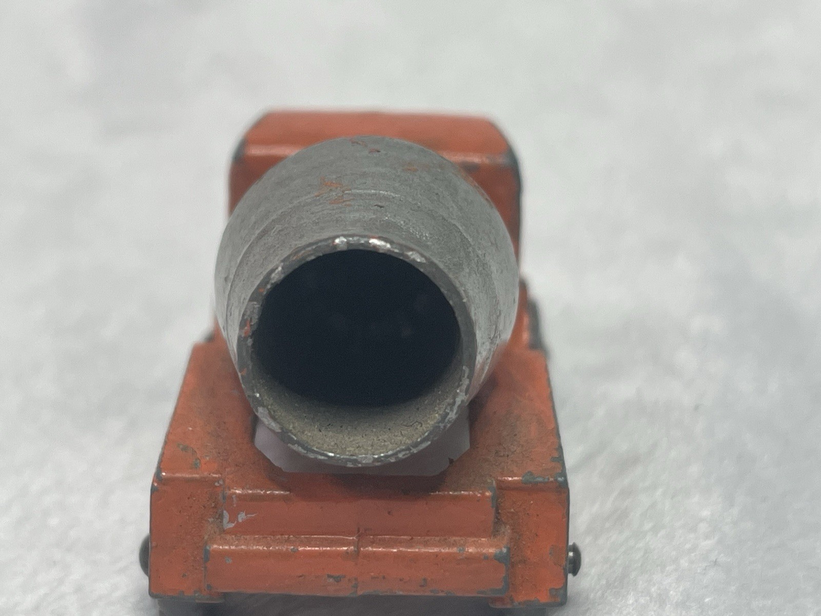 Vintage Matchbox Lesney No 26a ERF Cement Mixer Orange Grey Plastic Wheels 1958