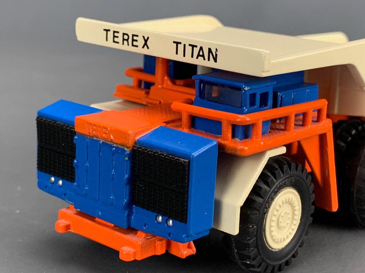 Vintage Shinsei Mini Power Diecast Westar TEREX TITAN Mine Dump Truck D0879
