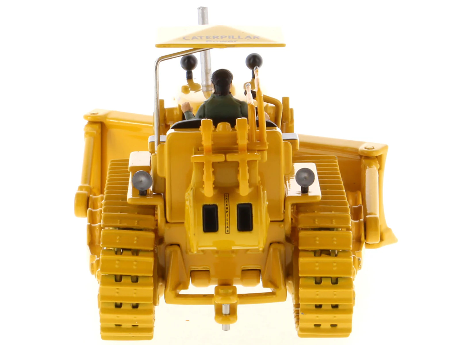 CAT Caterpillar D7C Track-Type Tractor Dozer Yellow with Operator “Vintage Serie
