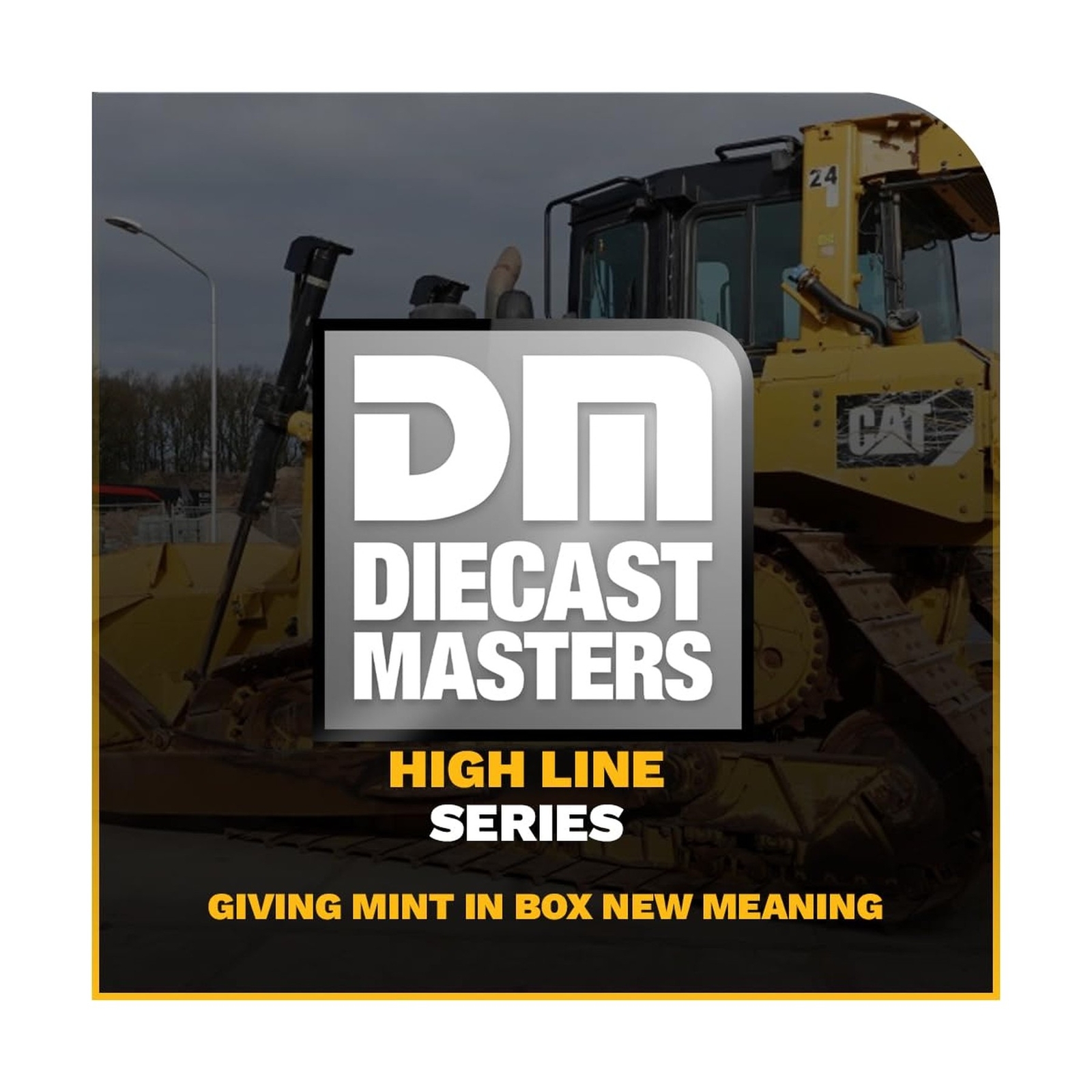 Diecast Masters 1:50 Caterpillar D6 XW SU Track-Type Tractor | High Line Seri…