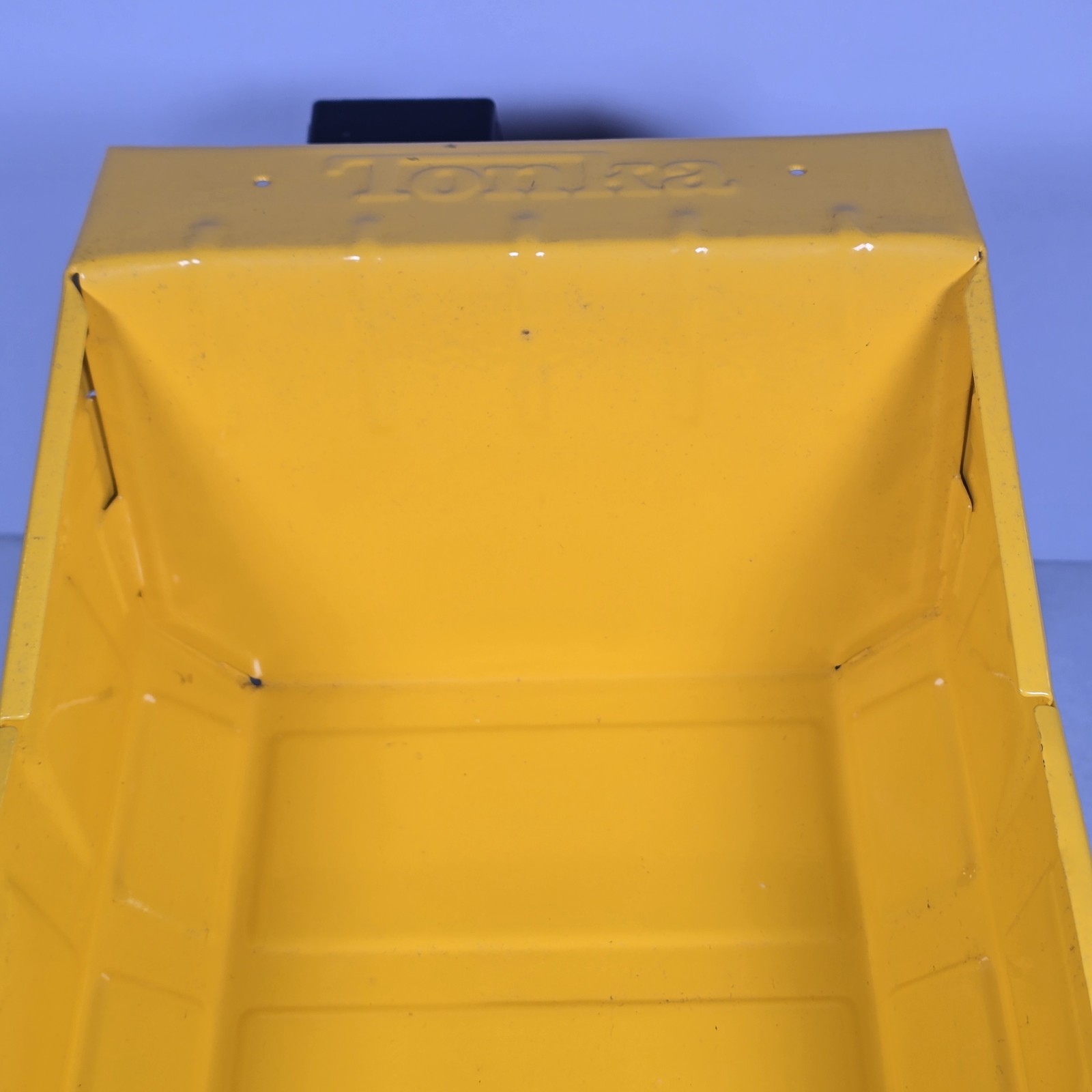 Tonka Hasbro 354 Mighty Dump Truck Yellow Steel XMB-875 Vehicle 17 Inch