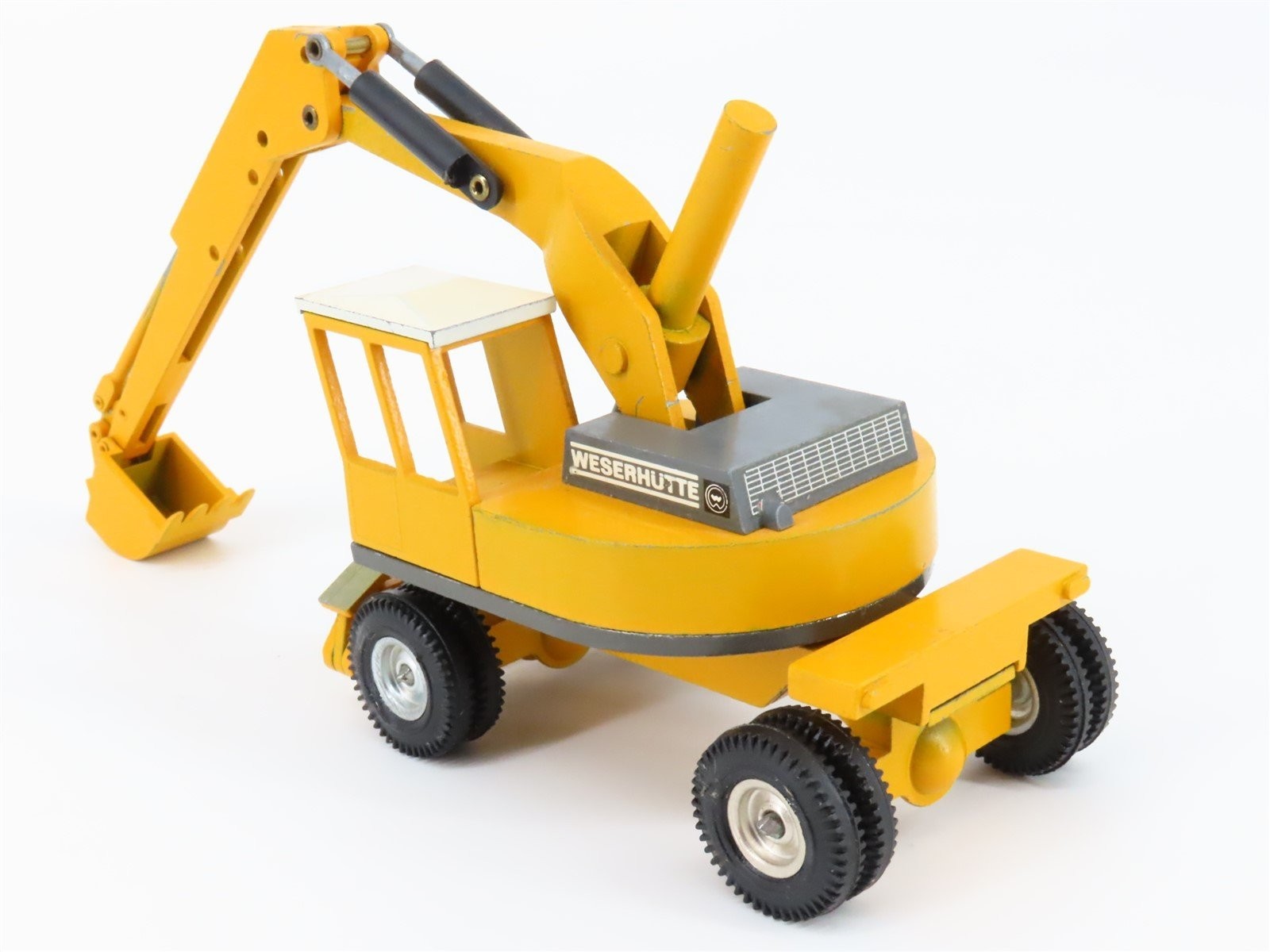 Weserhutte Wheeled Excavator – NZG 1:50 Scale Diecast Model #101