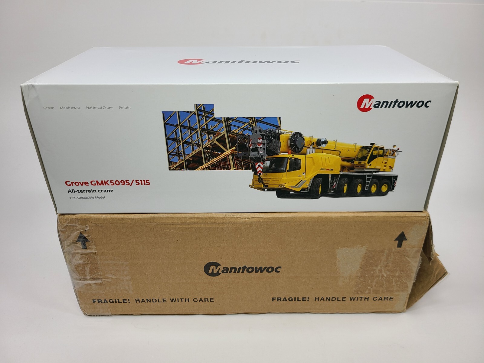 Grove GMK5095 Mobile Crane – Membreys – Drake Towsleys 1:50 Scale #01332 New