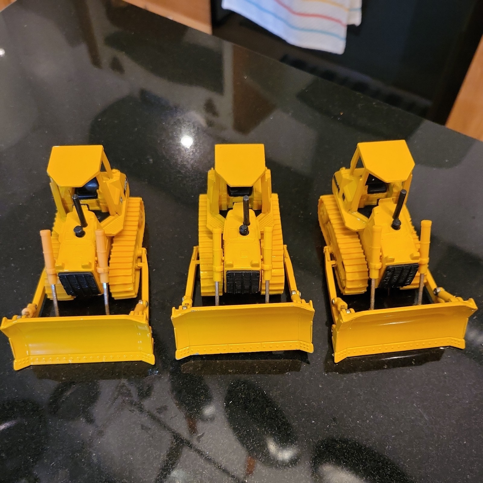 lot 3 Ertl John Deere 850C Crawler Dozer 1/50 Scale Vintage Construction Vehicle