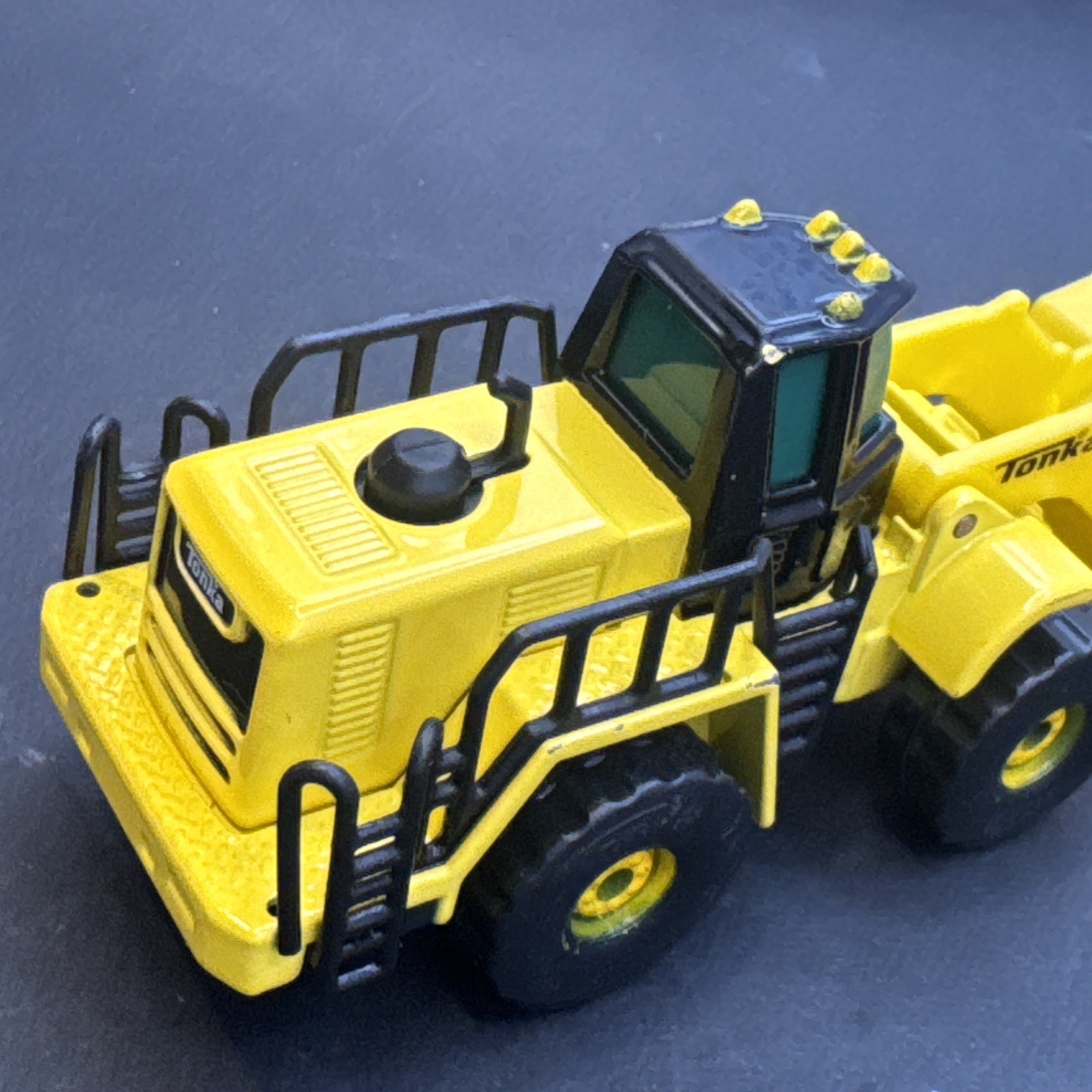 Tonka Diecast Front End Loader, Metal / Plastic Loose VGUC